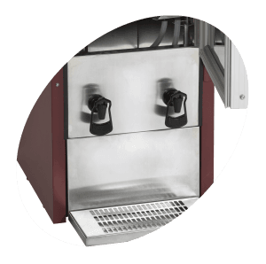 Vin dispenser DKS95-2/20L, Vol: 120 / 102  liter, 230v Eksponeringsdisker 2