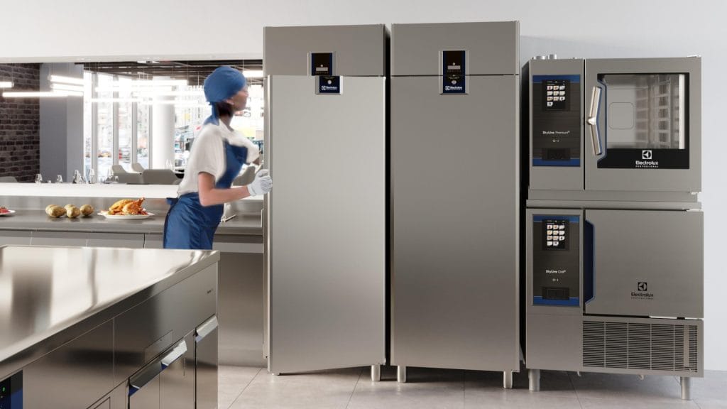 kjøl og frys kjøleskap blåsekjøler storkjøkkenutstyr