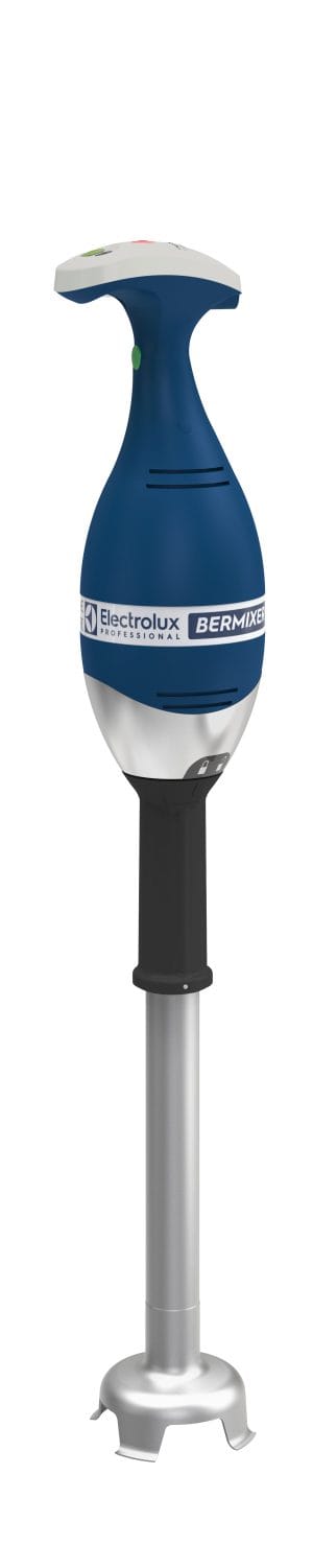 Stavmikser med skaft i rustfritt stål 453 mm, variabel hastighet opp til 9000 rpm. 450W, 230V Stavmikser