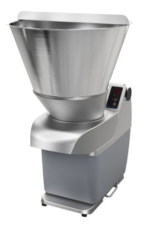 Grønnsakskutter TR210 med traktmater og to hastigheter 340+680 o/min. 750W, 400V Storkjøkken