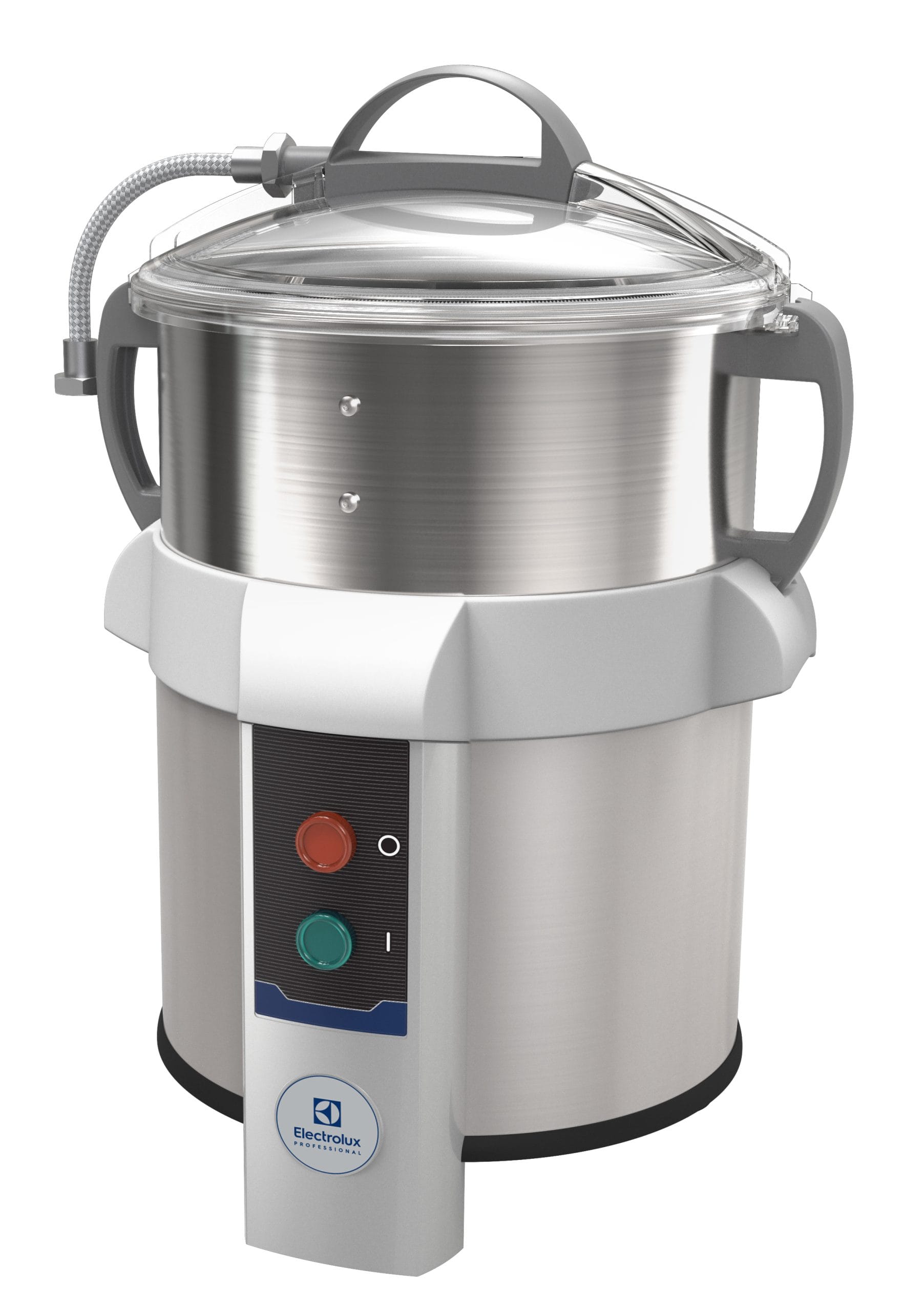 Skrellemaskin T5E, elektronisk bordmodell, Kap: 5 kg. inkl. karborundumskive og slamoppsamler, 230v Skrellemaskin 2