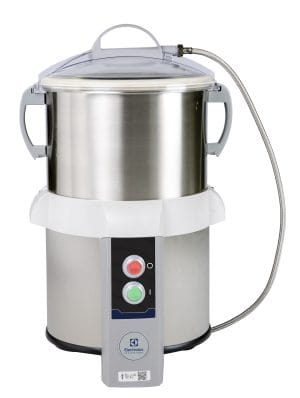 Skrellemaskin T8E, Kap: 8kg, elektronisk bordmodell, inkl. karborundumskive og slamsamler, 230v Skrellemaskin