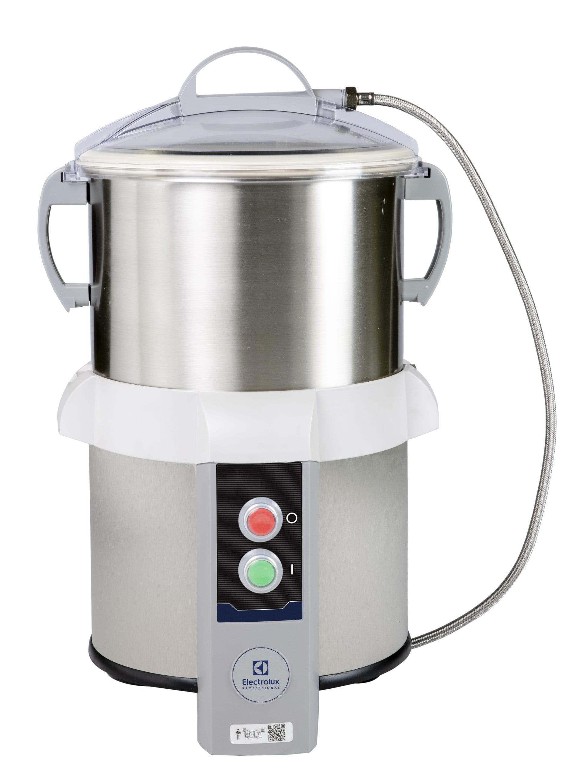 Skrellemaskin T8E, Kap: 8kg, elektronisk bordmodell, inkl. karborundumskive og slamsamler, 230v Skrellemaskin 2