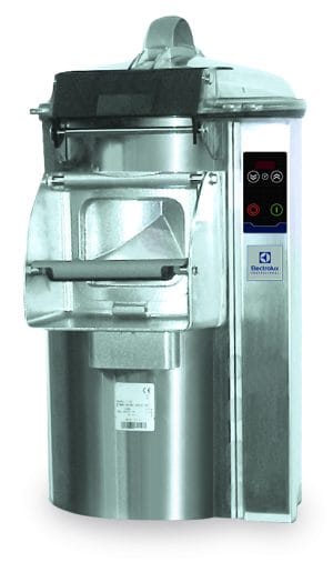 T15E Potetskreller, Kap: 15kg inkl. karborundum skive. Leveres uten stativ og gjørmebeholder. 1-fase. 230v Skrellemaskin