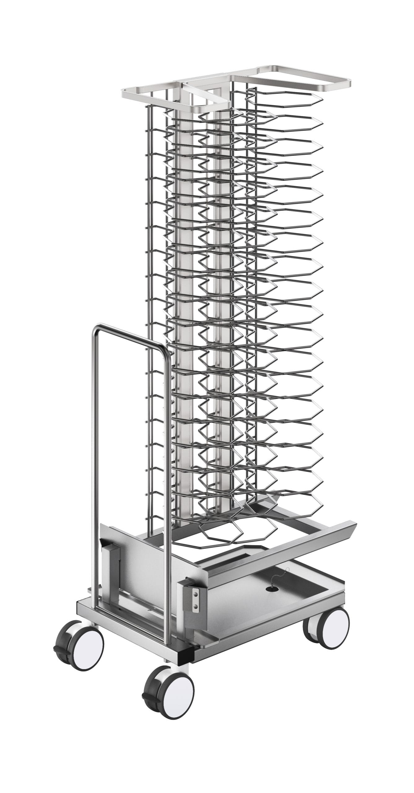 Bankettvogn for 54 tallerkner, for 20 GN 1/1 ovn og blåsekjøler, 74mm avstand Hygiene & Lagring 2