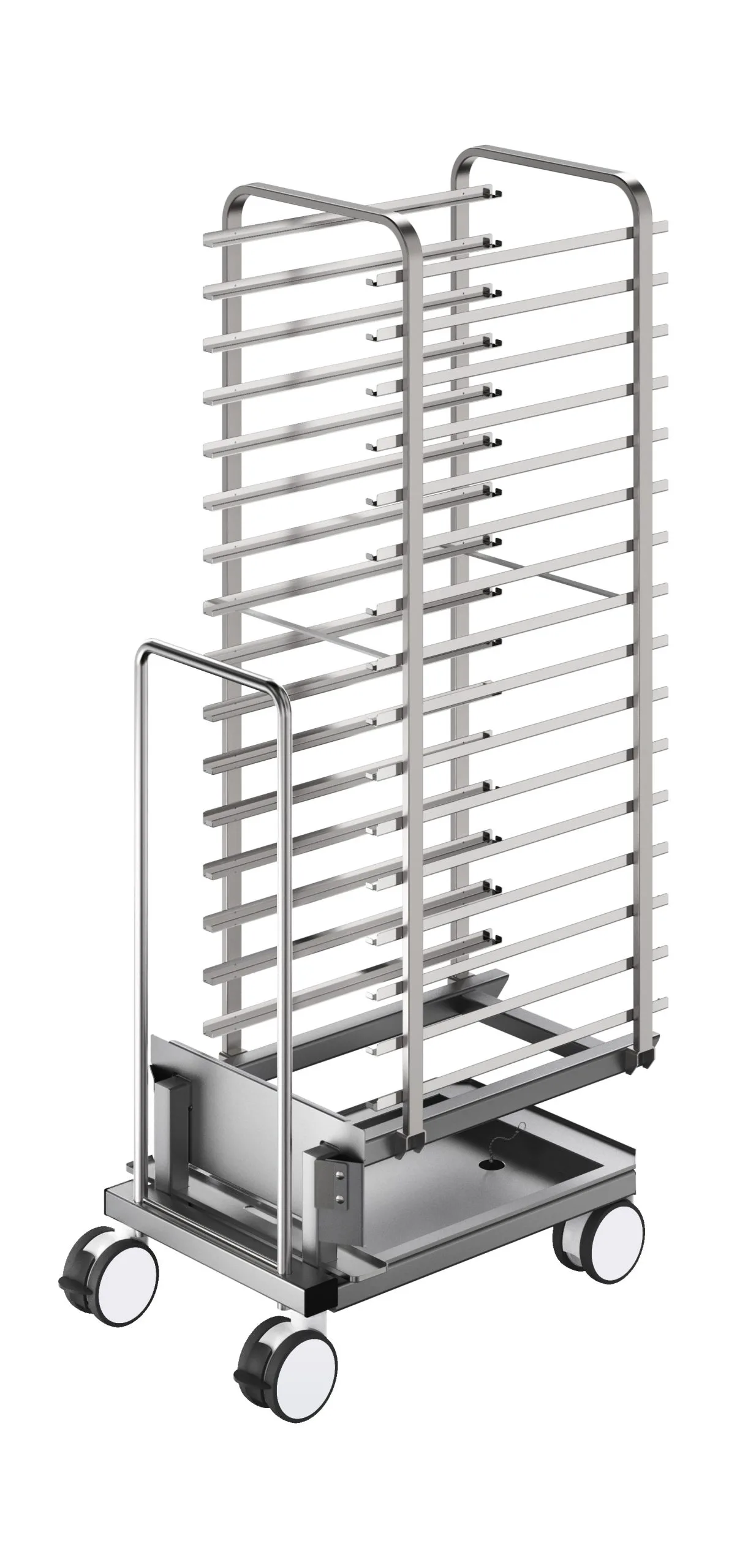 Geidervogn 16 GN 1/1 forr bakeribrett 600x400mm, 80mm avstand Hygiene & Lagring 2