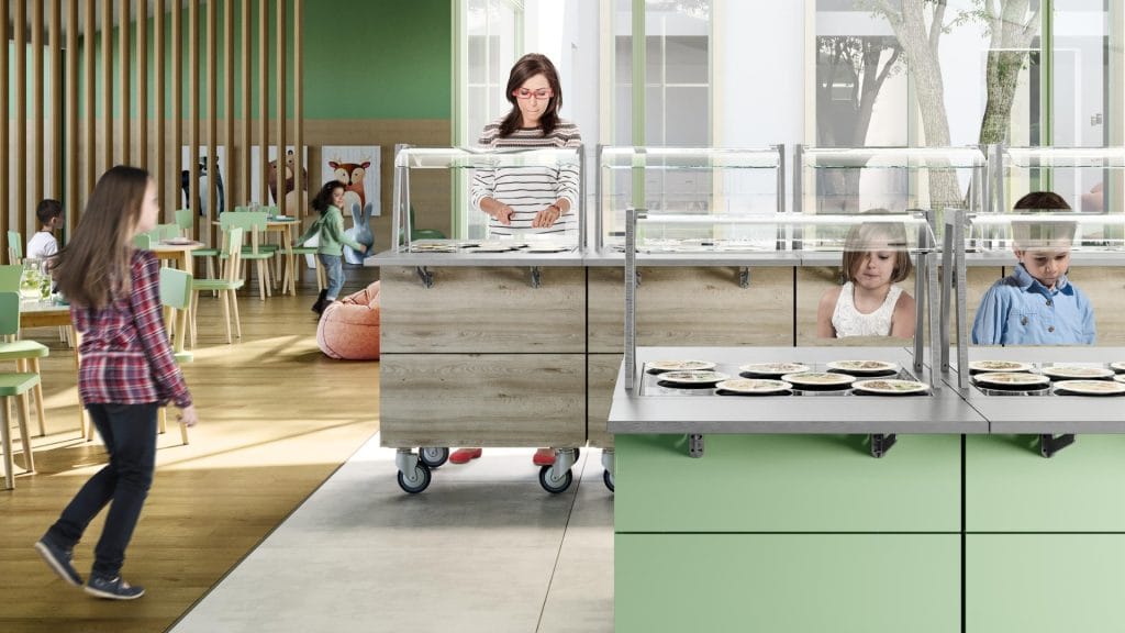 serveringsløsninger flexyline electrolux professional storkjøkkenutstyr