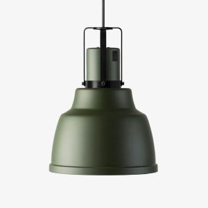 Stayhot Varmelampe Focus IO, Standard ledning, Racing Green Storkjøkken