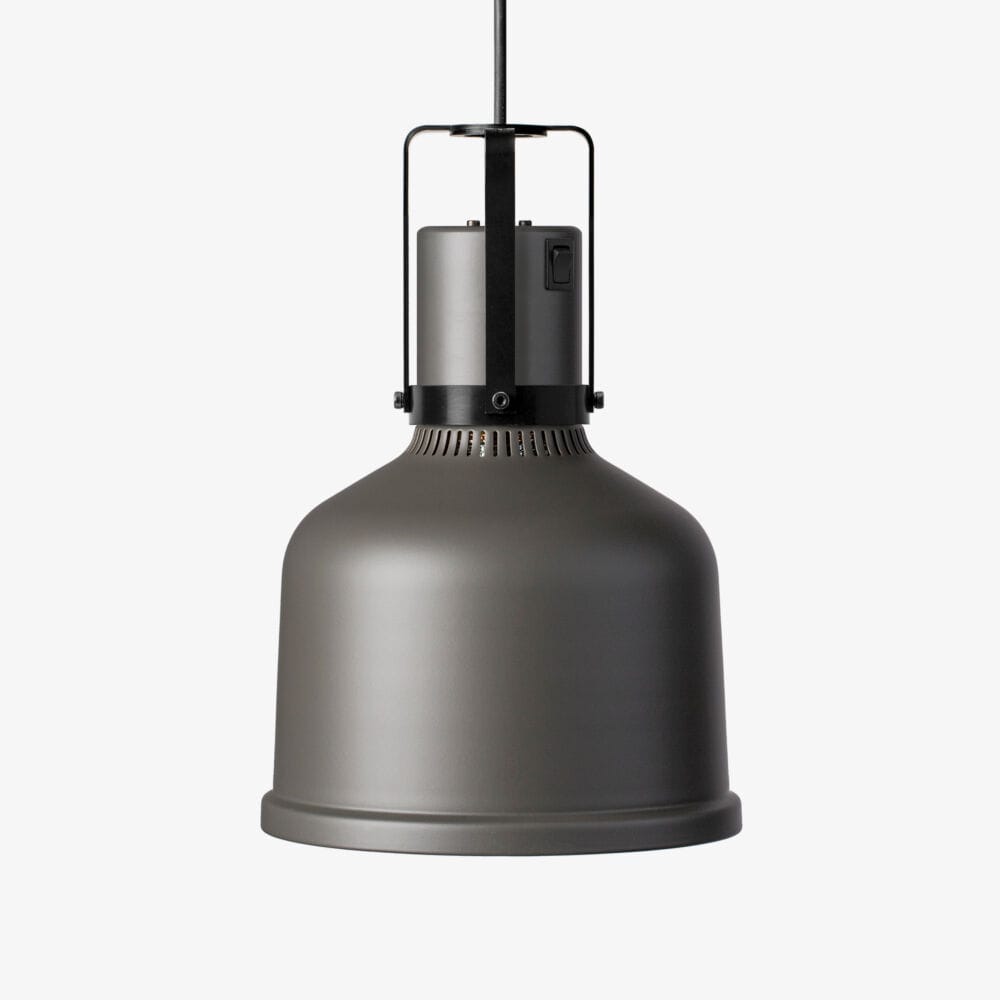 Stayhot Varmelampe Focus MO, Standard ledning, Umbra Grey Storkjøkken 2