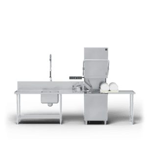 X2 Master – Automatisk hetteoppvaskmaskin + EcoExchanger 3N AC 230V 50 Hz – 32 A/10 kW Granuldisk