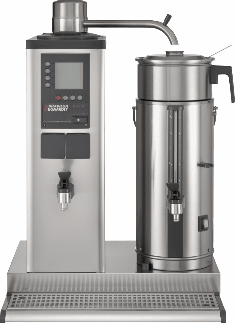 Bravilor Bonamat, B5 HW Høyre, Containertrakter, Kap: 5 L, 400V 3N~ 50/60Hz 5265W Bar & Kaffe 2