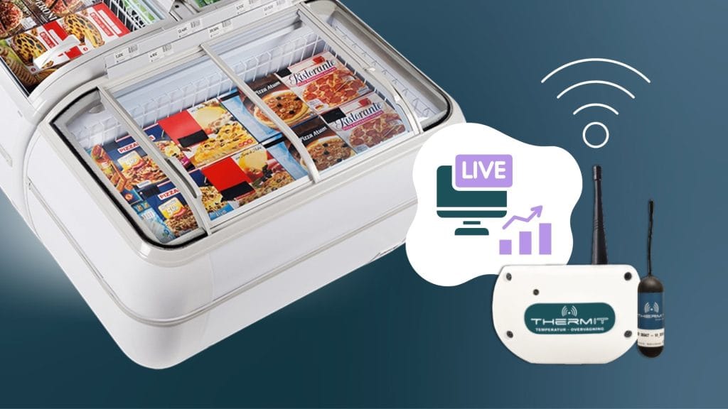 thermit temperaturovervåking frysedisk daglivare kolonial