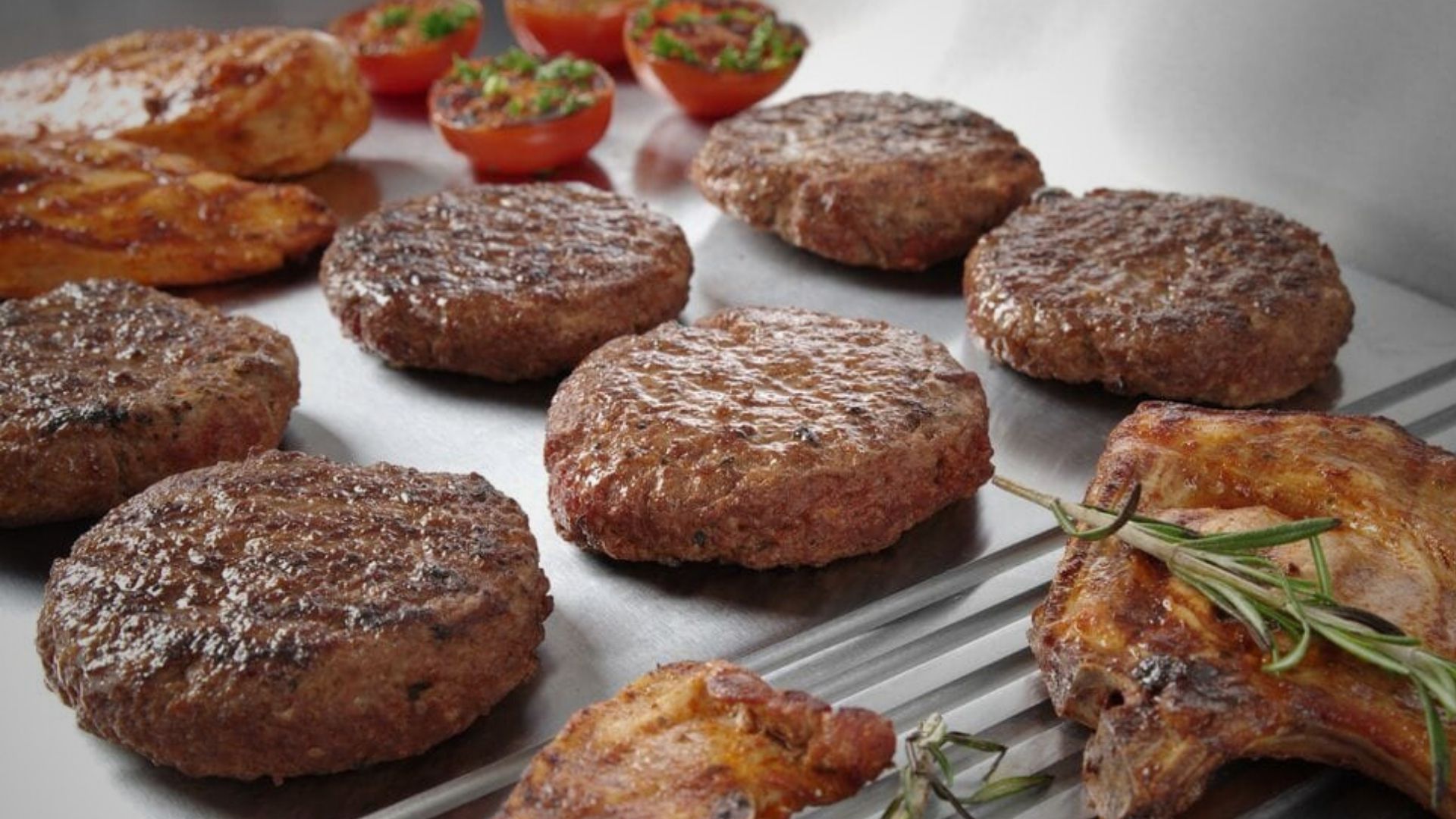 flatgrill til storkjøkken rillet flat steking