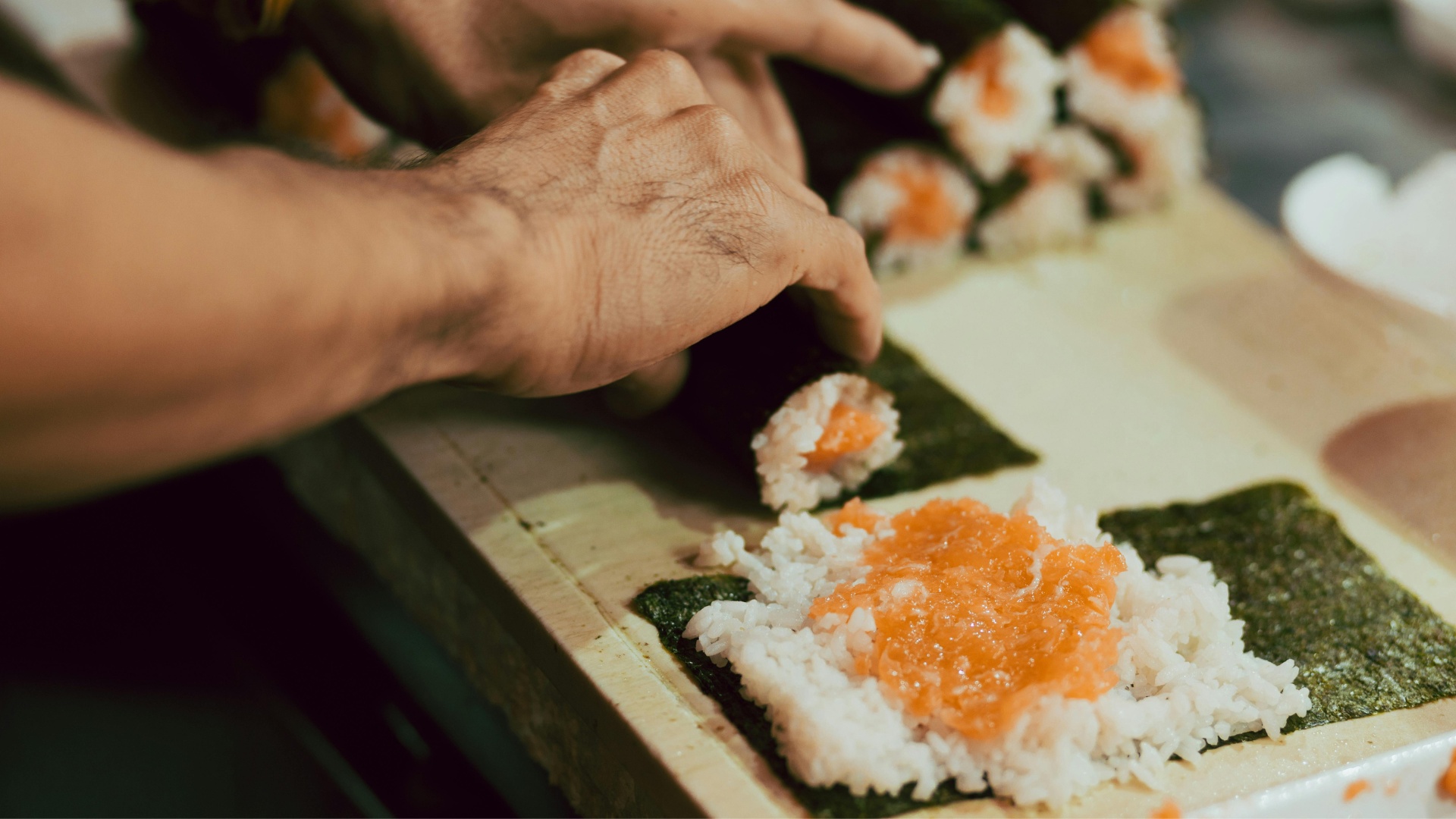 riskoker for sushi sushi chef på storkjøkken storkjøkkenutstyr