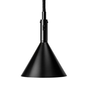 Stayhot Varmelampe Trattoria 1224, justerbar ledning, svart Storkjøkken