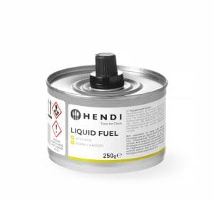 Flytende drivstoff med veke, HENDI, brenner ± 8 timer, 24 stk Chafing dish