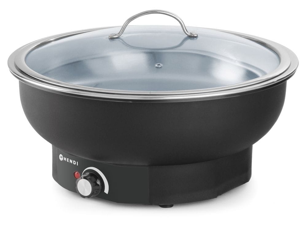 Chafing Dish Tesino, HENDI, Kitchen Line, 6,8L, 230V/500W, ø405x(H)240mm Chafing dish 2