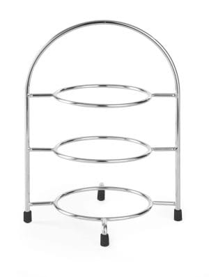 Serveringsstativ for tallerkener, HENDI, tallerkener maks. Ø 170 mm, 185x175x(H)260mm Buffé Presentasjon 2