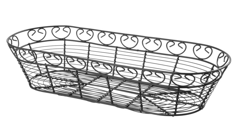 Trådkurv deco avlang, HENDI, 385x160x(H)80mm Presentasjon & Servering 2