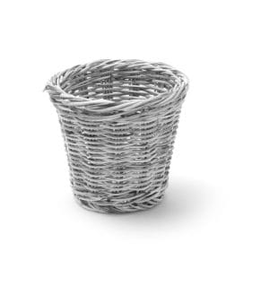 Snackkurv, HENDI, Lys grå, ø130x(H)110mm Buffé Presentasjon