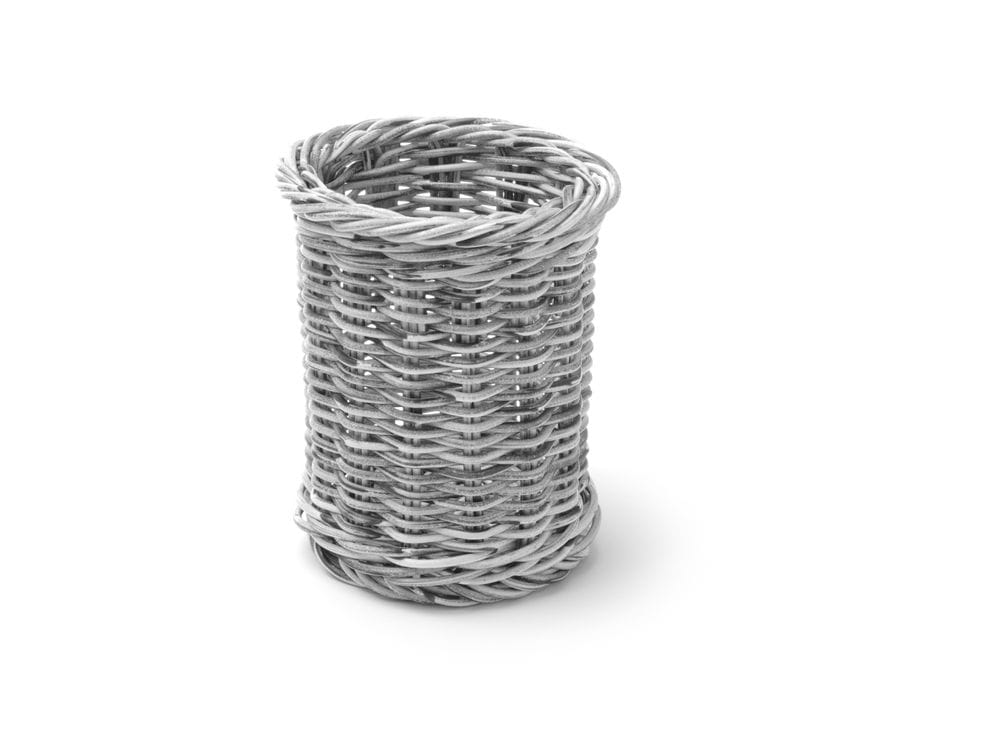 Bestikkurv, HENDI, Lys grå, ø100x(H)120mm Buffé Presentasjon 2