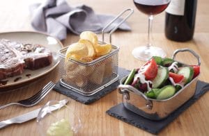 Frityrkurv miniatyrer, HENDI, 255x135x(H)45mm Presentasjon & Servering 2