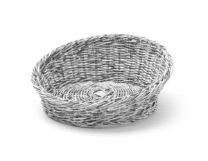 Bakerikurv vinklet rund, HENDI, Lys grå, ø310x(H)120mm Buffé Presentasjon