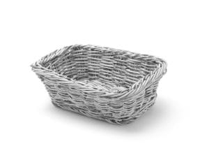 Bakekurv, HENDI, lys grå, 190x130x(H)60mm Buffé Presentasjon