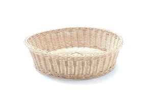 Brødkurv rund, HENDI, Beige, ø400x(H)90mm Buffé Presentasjon