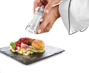 Saltkvern, HENDI, saltkvern, Transparent, ø58x(H)146mm Presentasjon & Servering 2