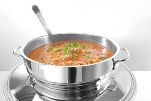 Suppe Chafing Dish speilfinish, HENDI, Profi Line, 10L, ø420x(H)380mm Chafing dish 2