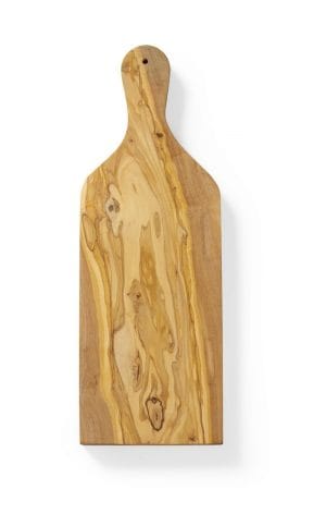 Ostebrett med håndtak, oliventre, rektangulært, HENDI, 400x140x(H)18mm Buffé Presentasjon