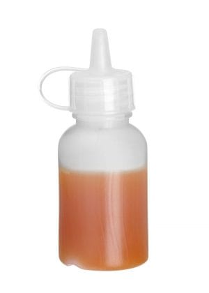 Mini flasker / dispenser for sauser og dressinger – sett med 4 stk, 0,03L, Transparent, ø30x(H)85mm Presentasjon & Servering 2