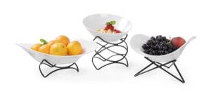 Sklisikkert stativ for skål, Fine Dine, 265x230x(H)200mm Buffé Presentasjon 2