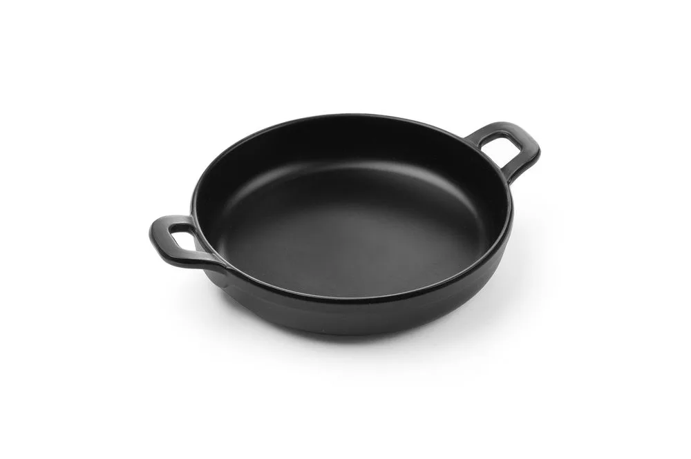 Mini rund panne Little Chef, HENDI, svart, 189x147x(H)37mm Presentasjon & Servering 2
