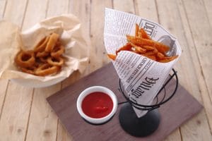 Pommes Frites stativ, HENDI, 210x110x(H)172mm Presentasjon & Servering 2
