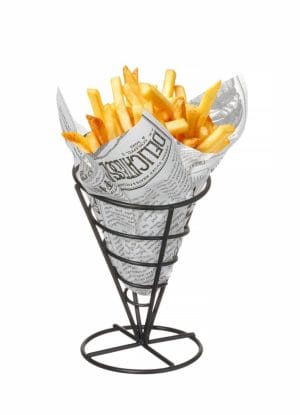 Pommes Frites stativ, HENDI, ø115x(H)172mm Presentasjon & Servering 2
