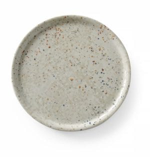 Pizzatallerken Drops Collection, HENDI, Lys grå, ø310mm Presentasjon & Servering