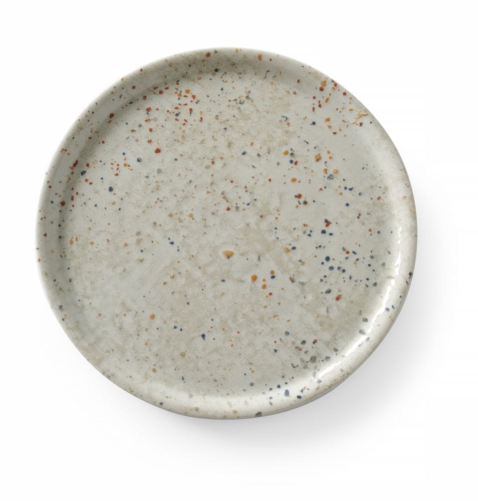 Pizzatallerken Drops Collection, HENDI, Lys grå, ø310mm Presentasjon & Servering 2