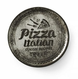 Pizzatallerken Oppskriftssamling Sort, HENDI, Sort, ø330mm Presentasjon & Servering