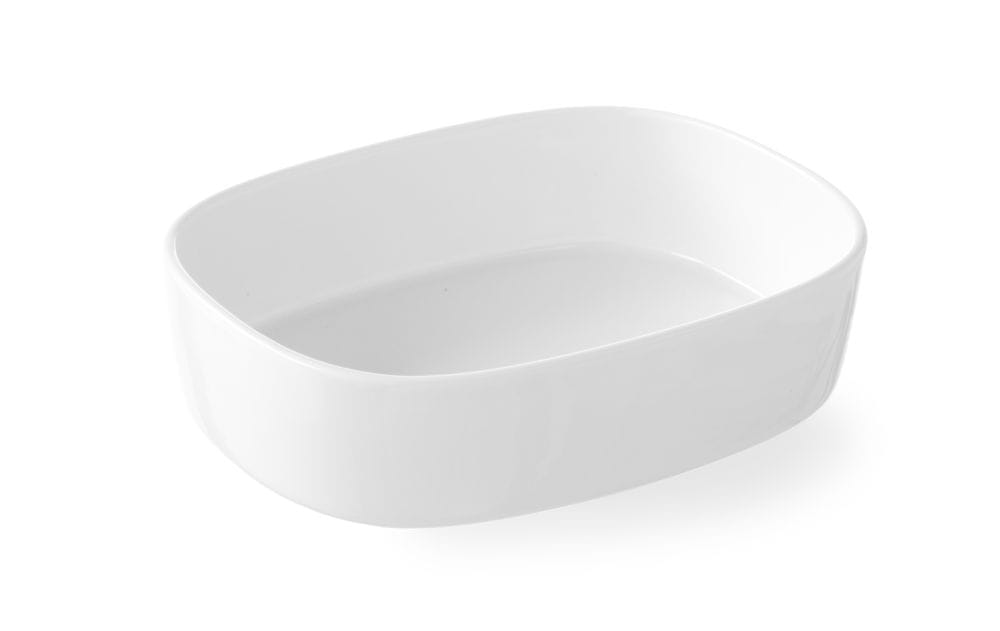 ildfast form avkortet sirkel, HENDI, 245x187x(H)62mm Presentasjon & Servering 2