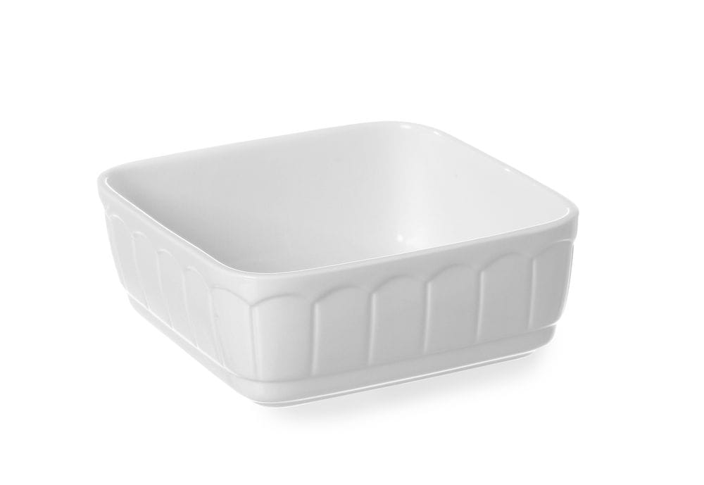 Rustica ildfast form firkantet, HENDI, 1,1L, 165x165x(H)65mm Presentasjon & Servering 2