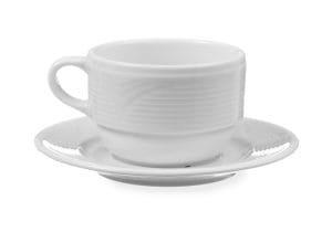 Underfat til kaffekopp, cappuccinokopp og krus, HENDI, ø150mm Presentasjon & Servering 2