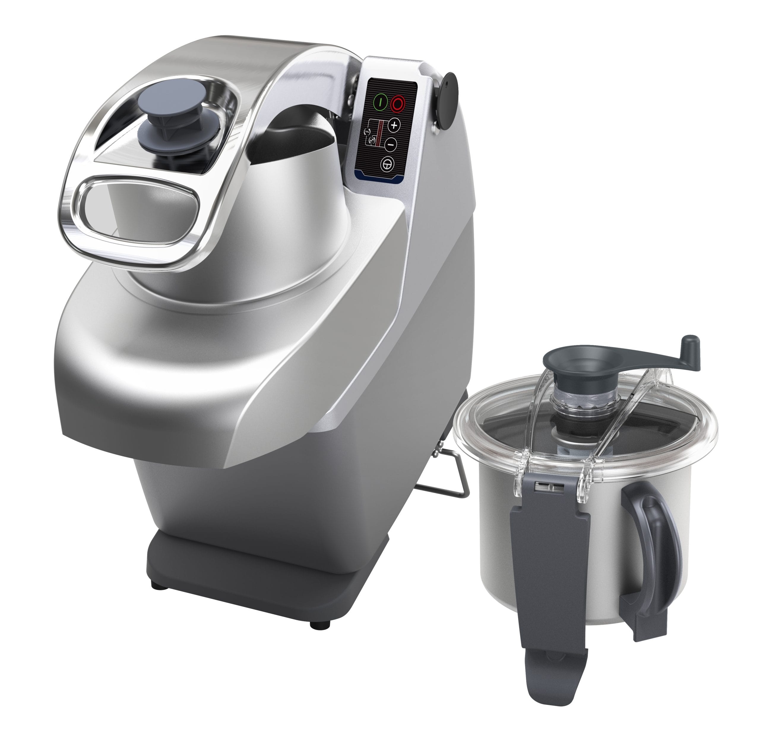 Grønnsakskutter/hurtighakke TRK45 variabel hastighet 300-3700 rpm, leveres med 4,5L bolle, 230v Storkjøkken