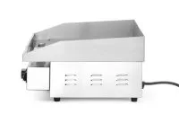 Flatgrill, slett, HENDI, Budsjettlinje, 220–240 V/3000 W, 550 x 430 x (H) 240 mm Flatgrill 3