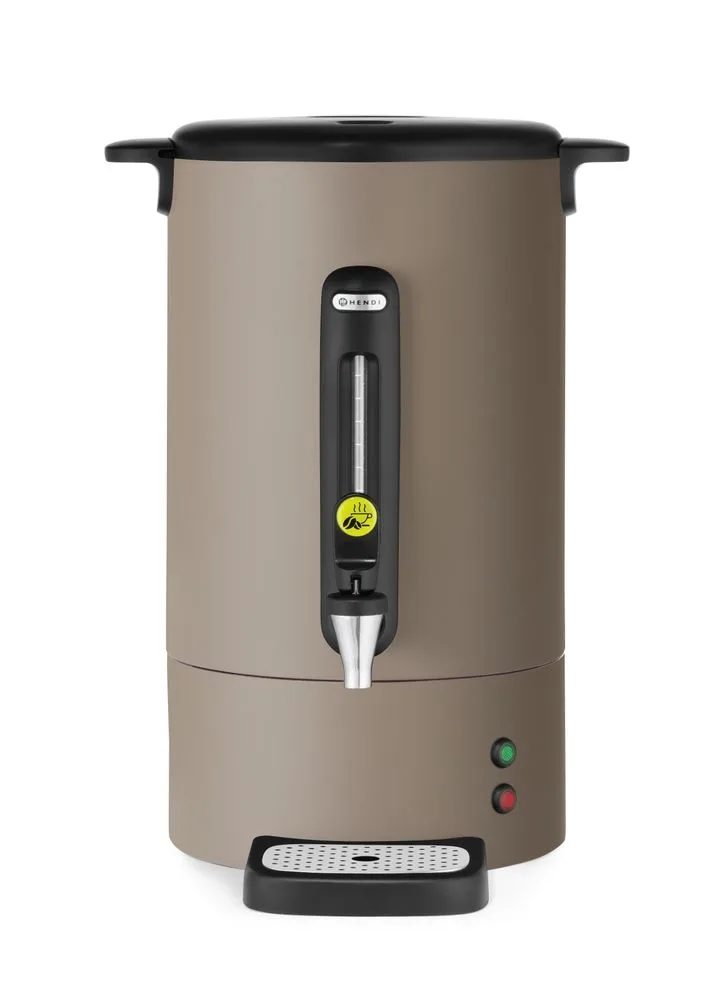 Perkolator UNIQ, HENDI, designet av Robert Bronwasser, 14L, Taupe, 220–240V/1750W, 357x380x(H)502mm Bar & Kaffe 2