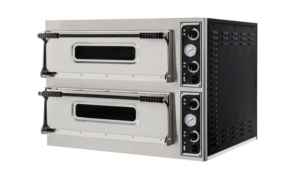 Pizzaovn BASIC XL 44, HENDI, 2 kamre, 400V/12000W, 1000x844x(H)745mm - Bilde 3