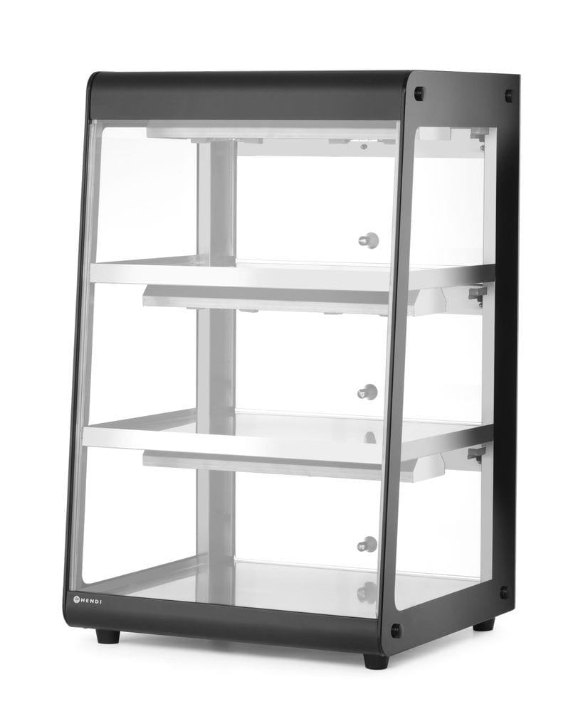 Varmemonter, borddisplay, HENDI, svart, 220–240 V/500 W, 472 x 447 x (H) 775 mm Eksponeringsdisker 2