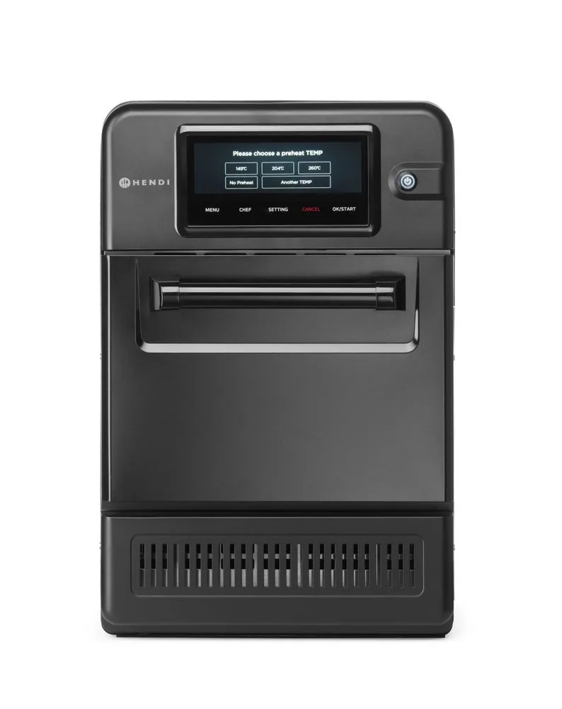 Høyhastighetssovn CombiTurbo, HENDI, 18L, Svart, 230V/3000W, 402x735x(H)608mm Hurtigovner 2