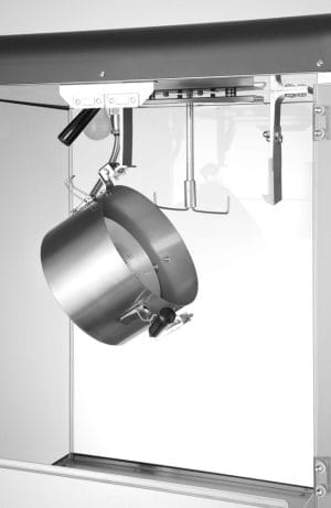 Popcornmaskin, HENDI, 80L, Svart, 220–240V/1155W, 560x445x(H)775mm Popcorn & Sukkerspinn 2